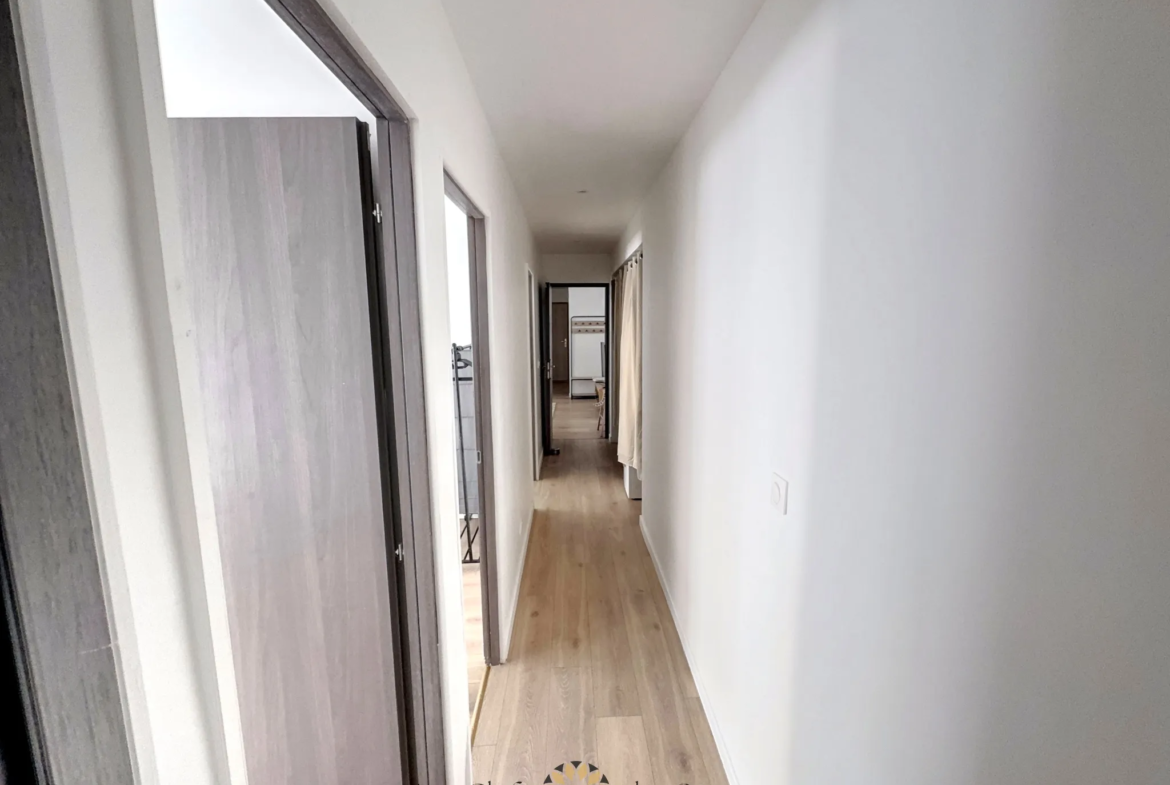 Appartement rénové 3 chambres 73m2 avec jardin à Reims 