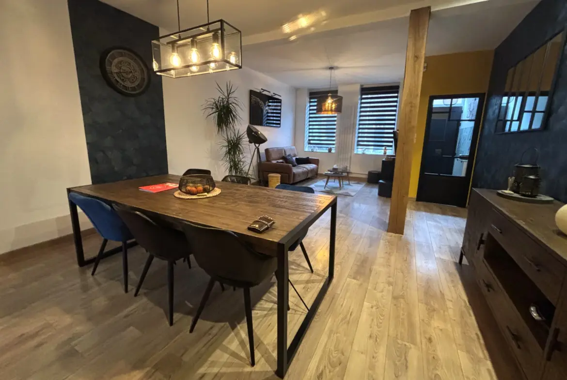 Maison familiale 148 m2 avec jardin à Roubaix, 6 chambres 