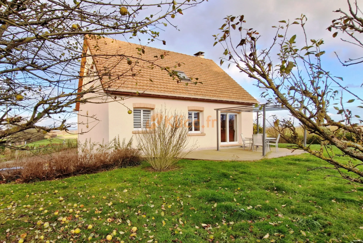 Pavillon Contemporain avec 4 Chambres à Elbeuf en Bray 