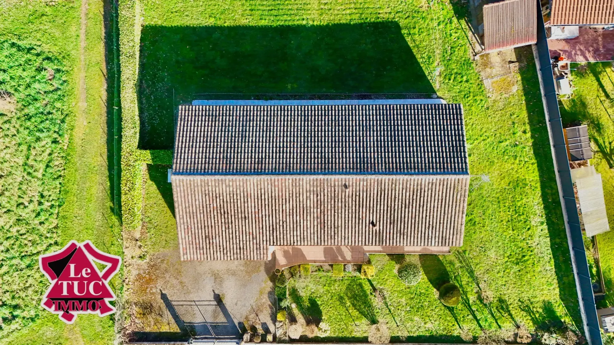 Maison de plain-pied avec 3 chambres à Saint Sylvestre sur Lot 