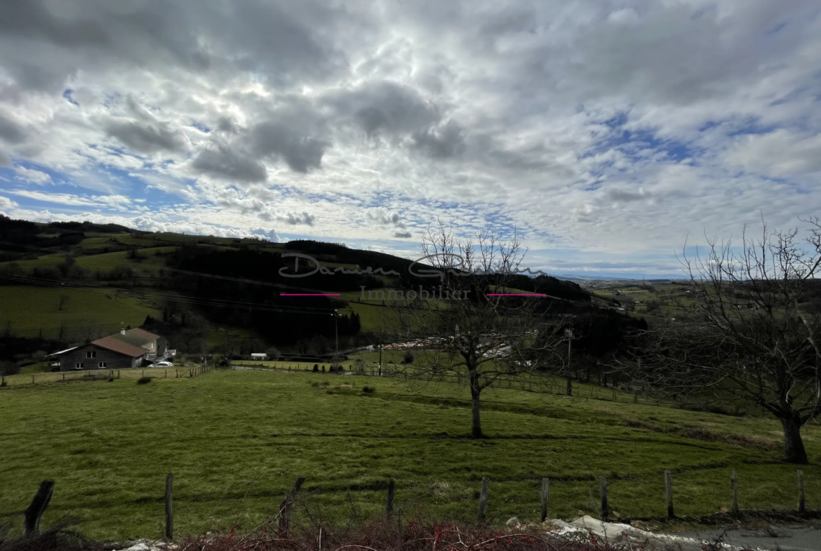 Maison avec dépendances sur 1 hectare à Mardore 