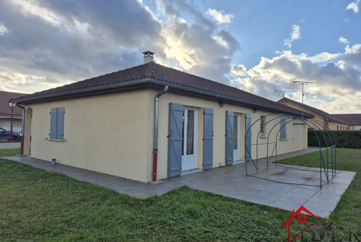 Pavillon de Plain-Pied avec 3 Chambres à Humbécourt 