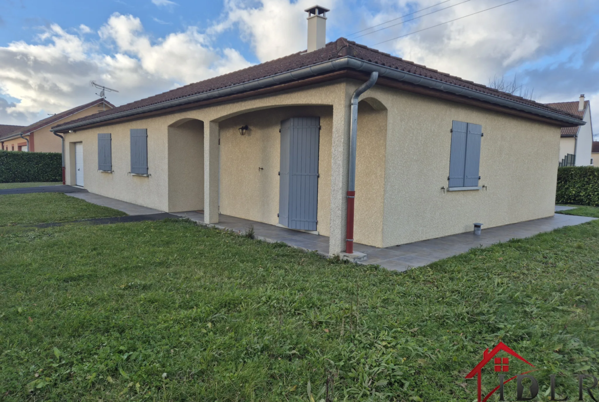 Pavillon de Plain-Pied avec 3 Chambres à Humbécourt 