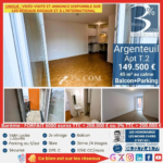 Appartement 45 m² avec balcon et parking à Argenteuil