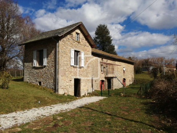 À vendre : bel ensemble en pierre dans un écrin de verdure à Sousceyrac