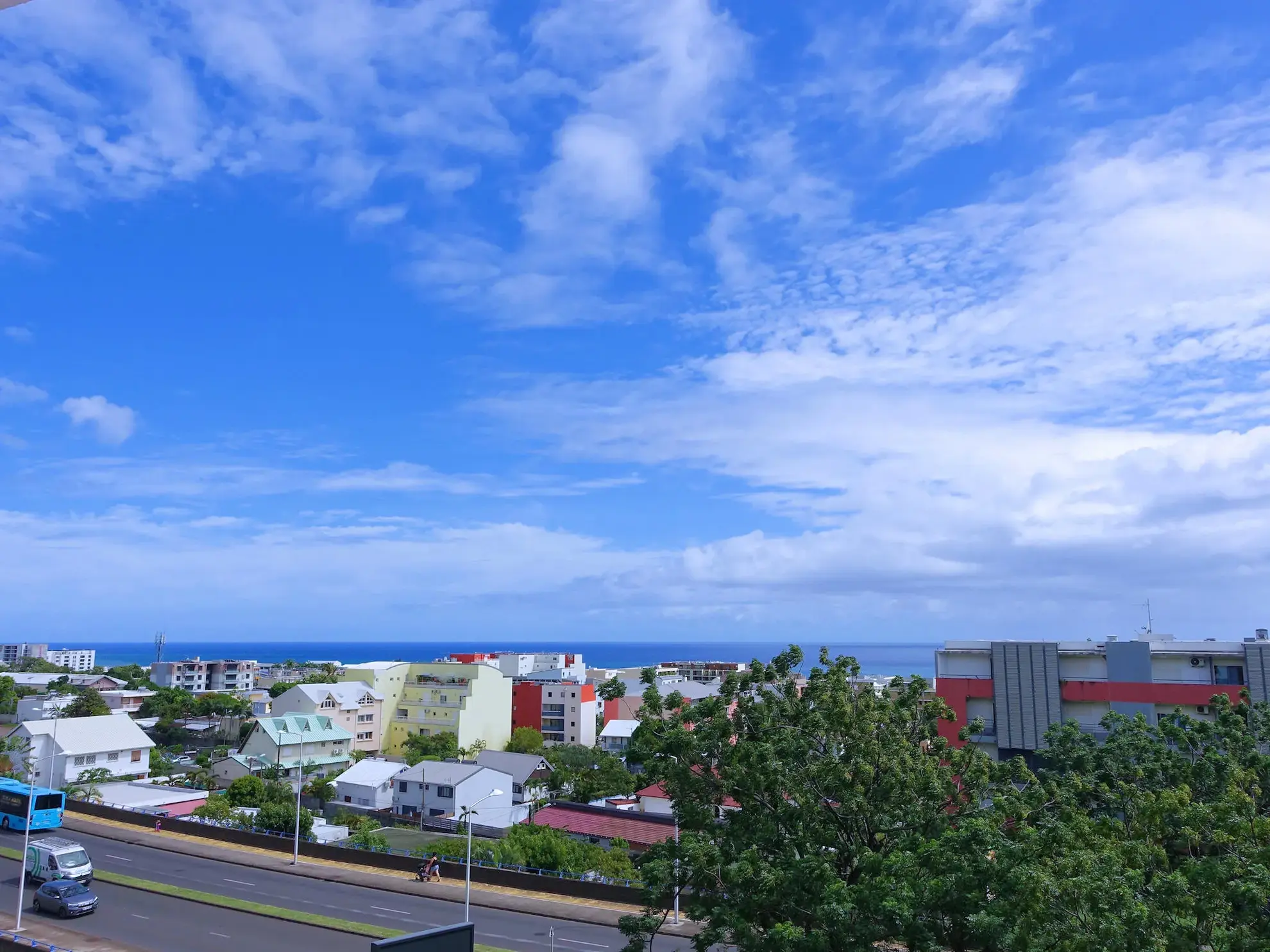 À vendre : T3 avec vue mer à Sainte Clotilde 