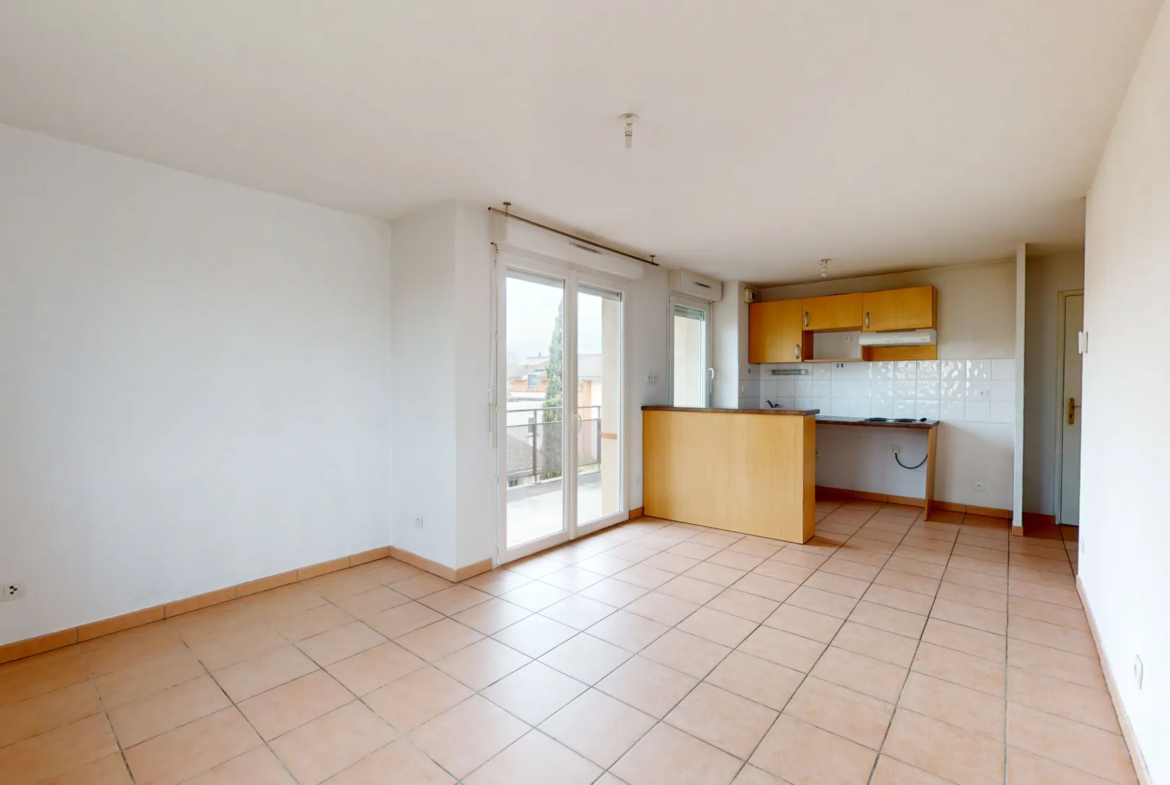 Appartement T3 lumineux avec terrasse et double parking à Toulouse 