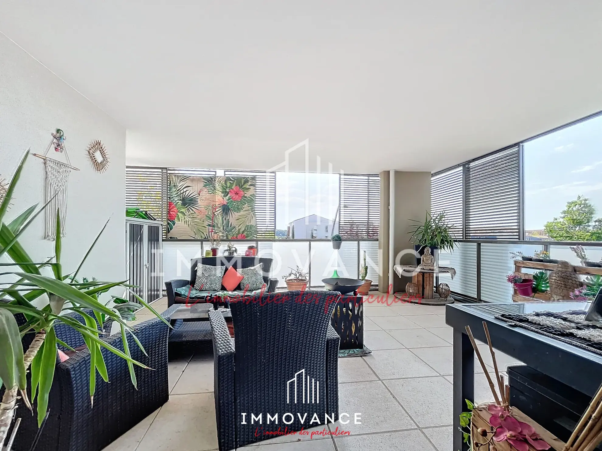 À vendre : Appartement 2 pièces avec grande terrasse à Pignan 