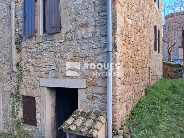 Maison de village avec jardin à St Etienne de Gourgas