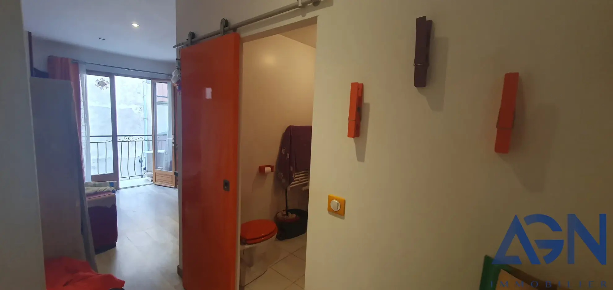 À vendre : Studio de 22m² à Agde, loué 430€ par mois 