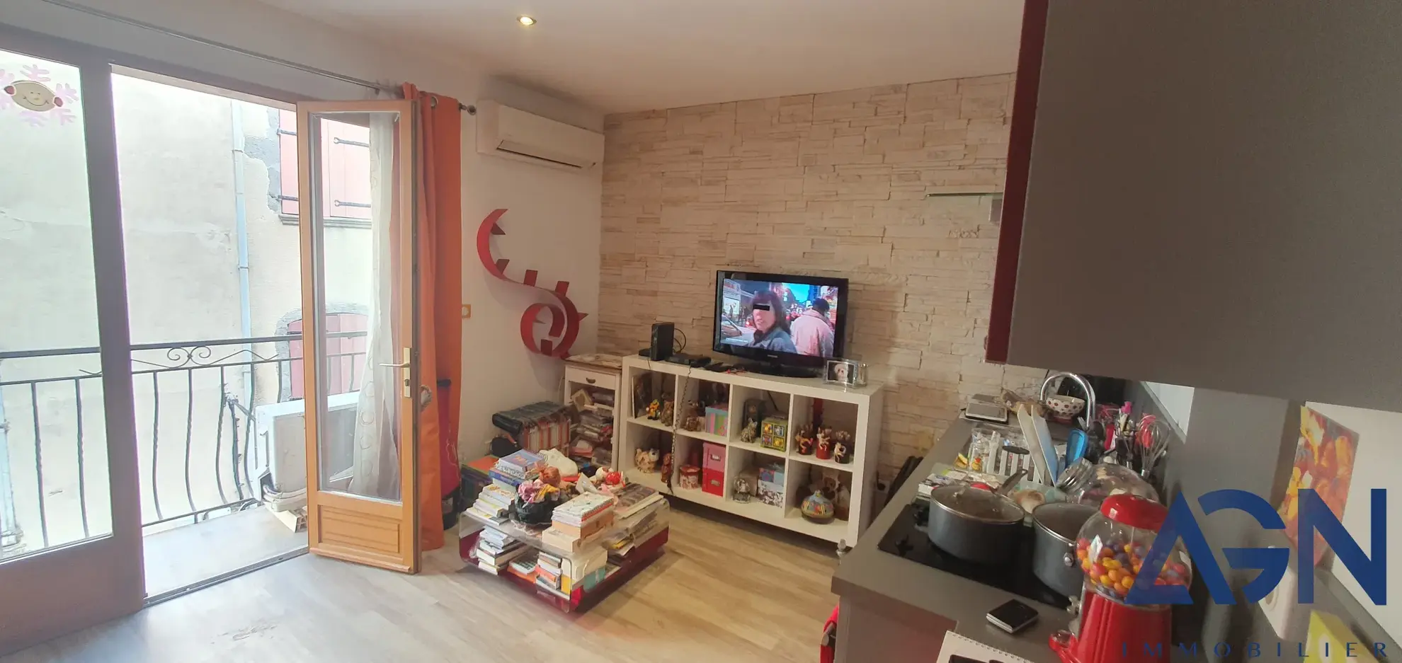 À vendre : Studio de 22m² à Agde, loué 430€ par mois 