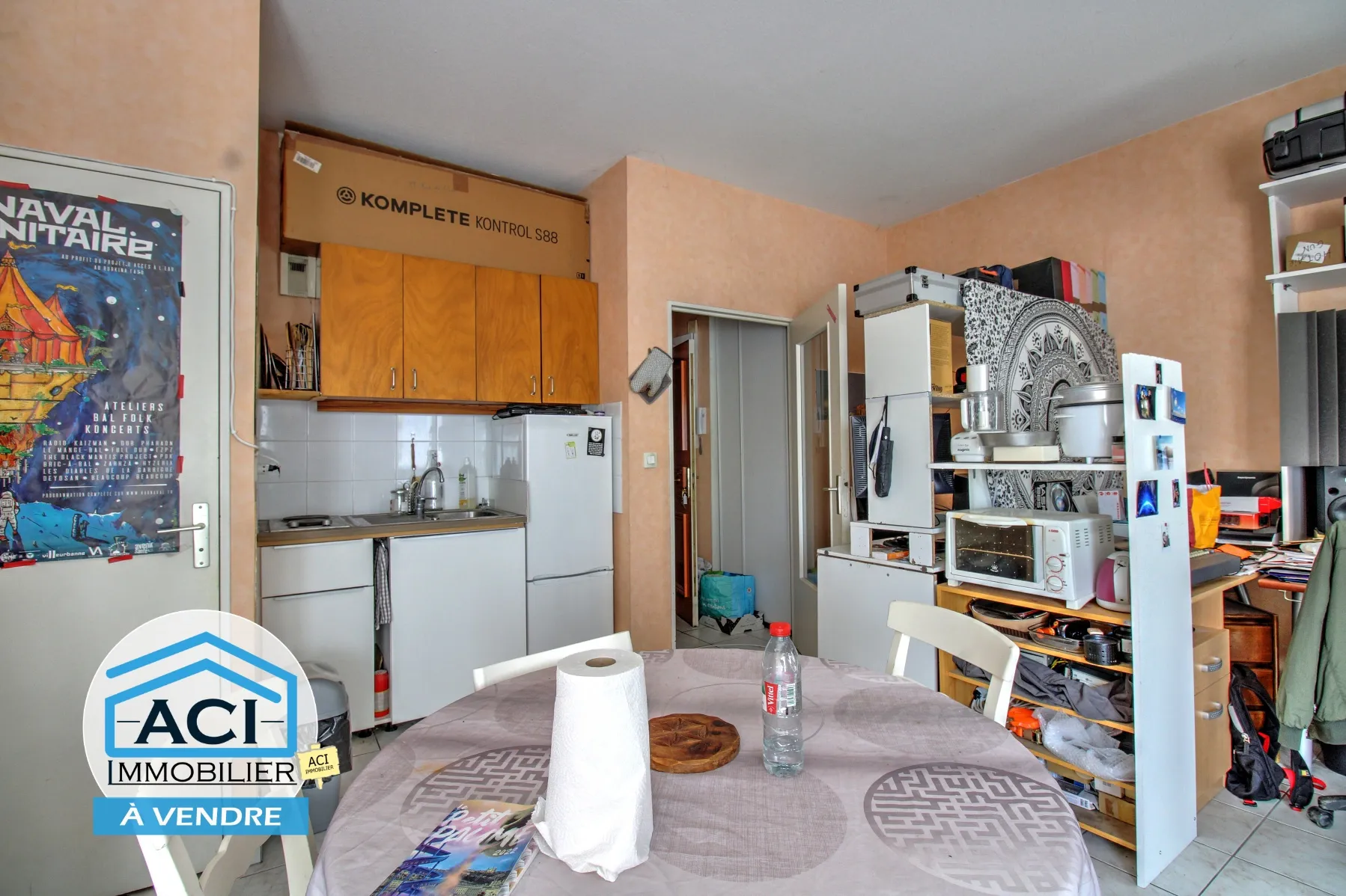 T1 bis avec loggia à vendre à Villeurbanne 