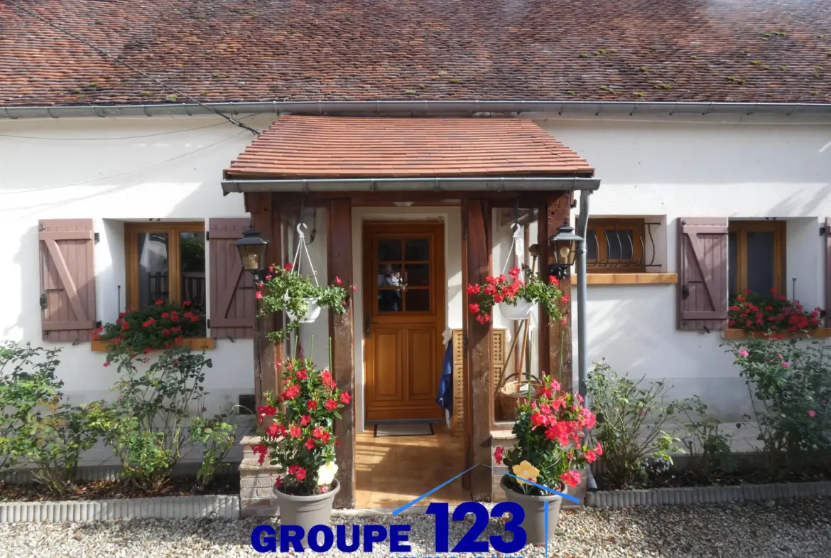 Maison de charme de 152 m² à Hery - Terrain clos 