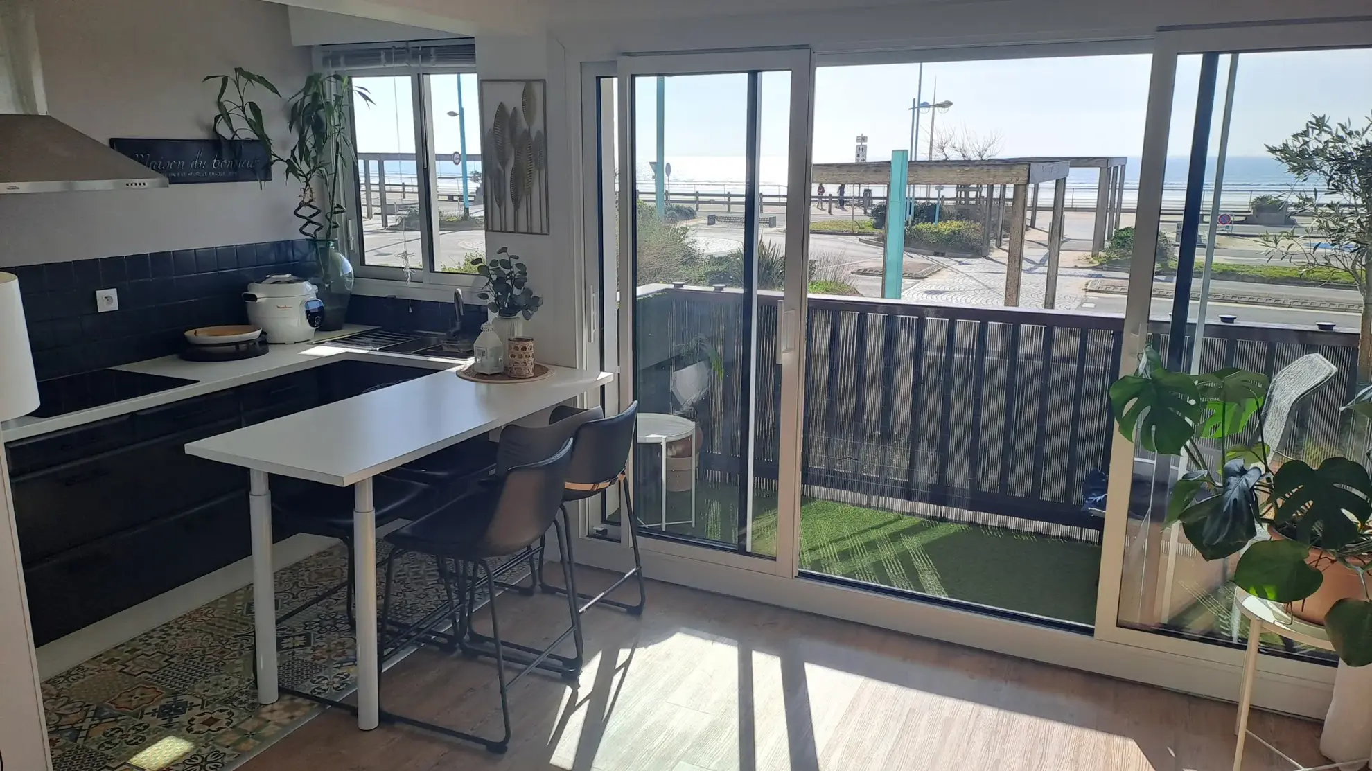 Appartement rénové avec vue sur la mer à St Jean de Monts 