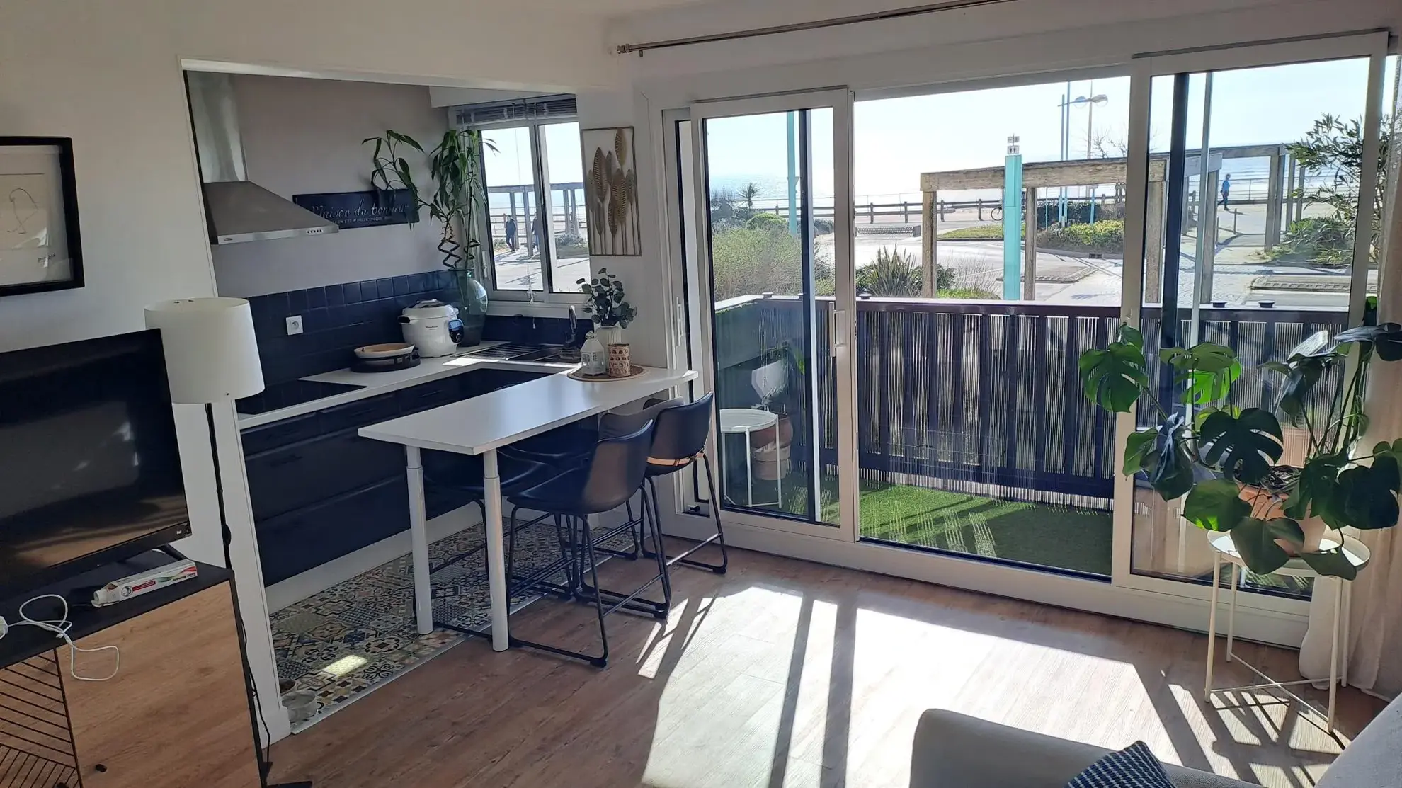 Appartement rénové avec vue sur la mer à St Jean de Monts 