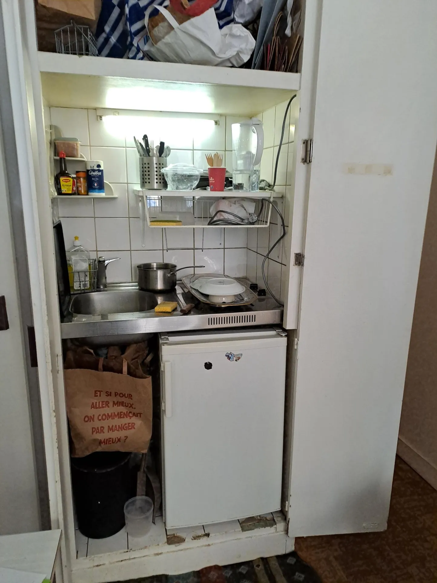 Vente studio sécurisé 15 m² rue Pergolese, Paris 75016 