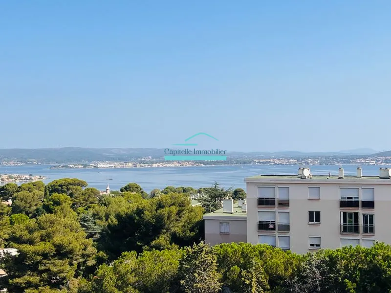 À vendre: Appartement T4 avec vue sur l'étang à Sète 