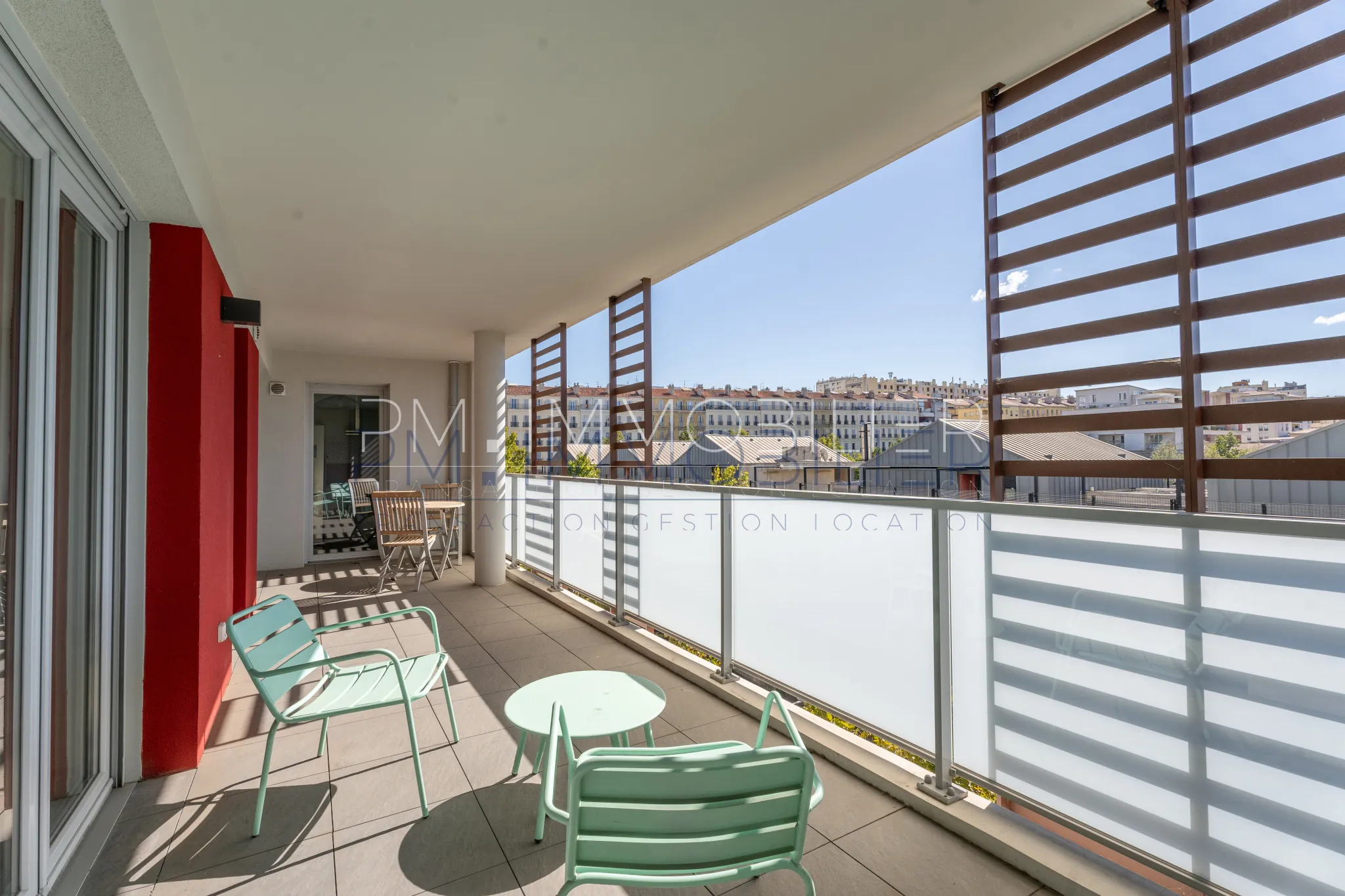 Appartement contemporain T3 lumineux à vendre à Marseille - 289 000 € 