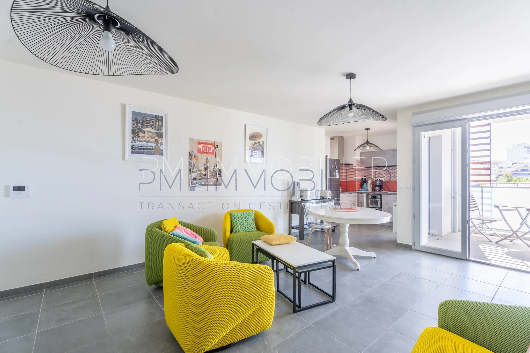 Appartement contemporain T3 lumineux à vendre à Marseille - 289 000 € 