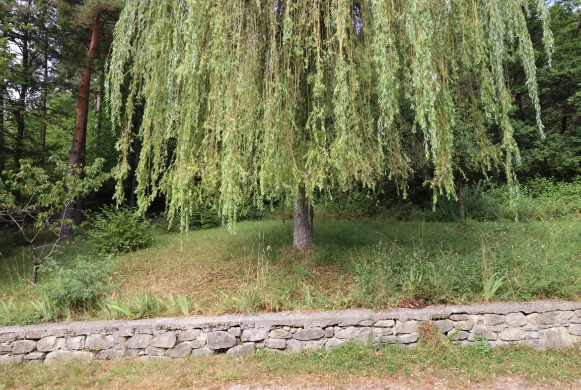 Maison dans les arbres proche du village à Beauvezer 