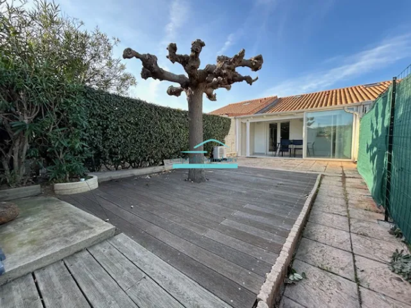 Maison F3 à Frontignan Plage avec Piscine et Accès Plage