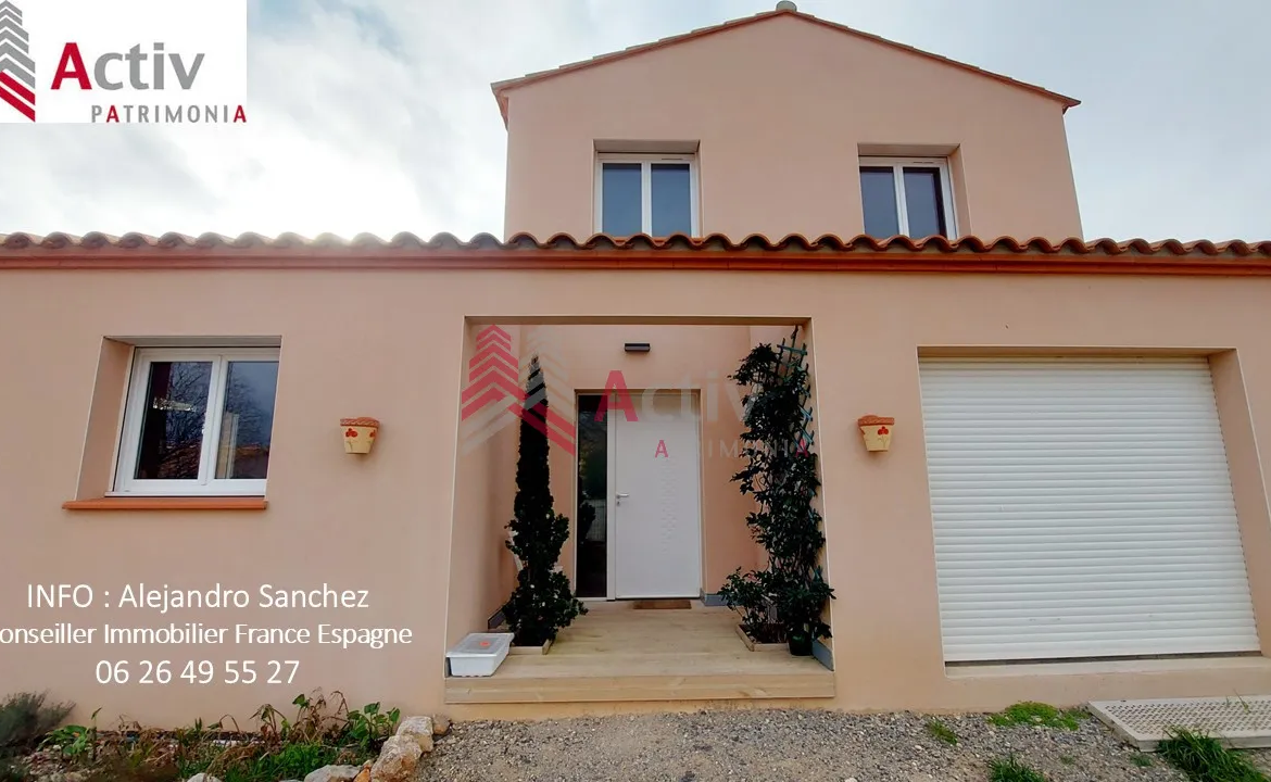 Vente Villa T5 à Fitou avec Jardin et Garage pour 280 000 € 