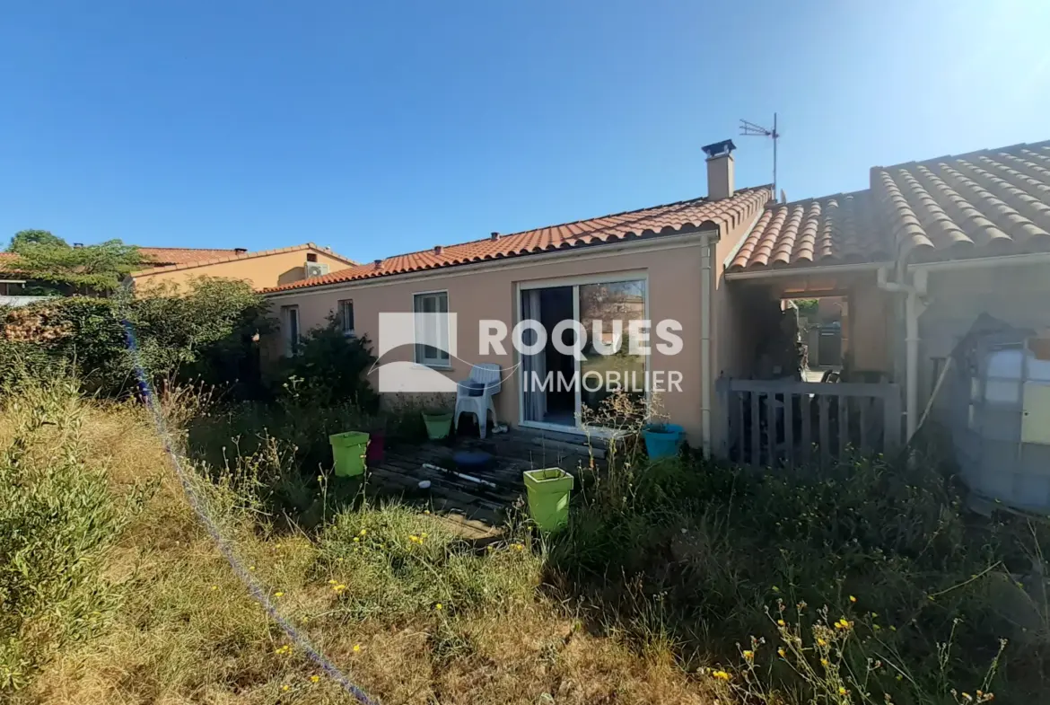 Maison plain-pied à Creissels avec vue sur le viaduc de Millau 