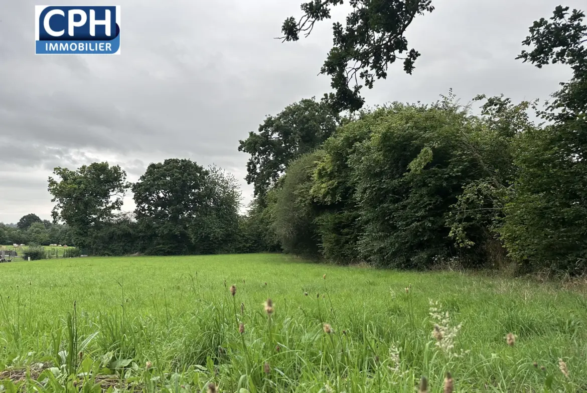 Terrain constructible à vendre à Bény Bocage - 1087 m² 