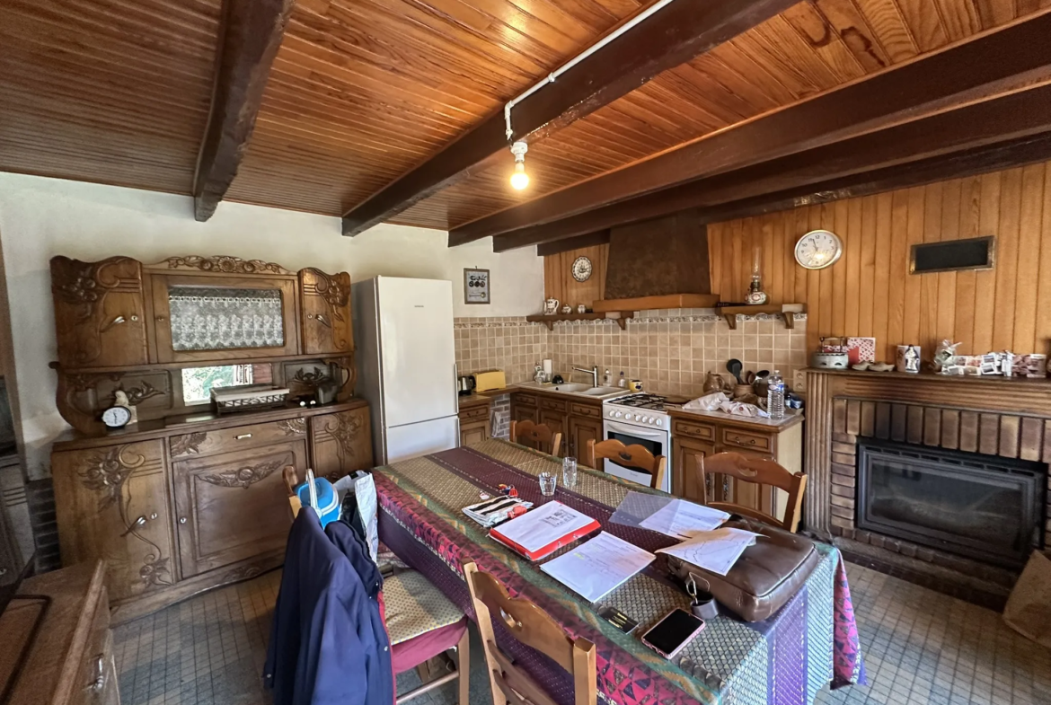 Charmante maison de village à Quistinic - 4 355 m² de terrain 