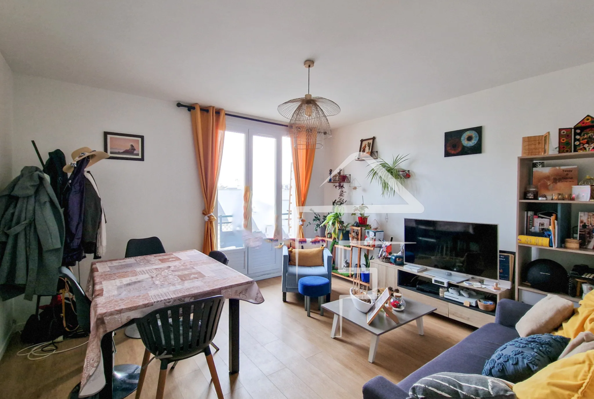 À vendre : Grand T3 lumineux à Nantes - Quartier Tortière / Plessis-Tison 