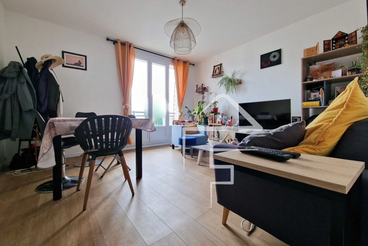 À vendre : Grand T3 lumineux à Nantes - Quartier Tortière / Plessis-Tison 