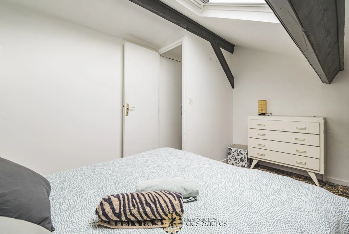 À Reims, appartement duplex 2 chambres à vendre 