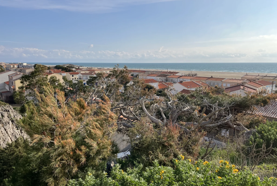 Appartement 2 pièces - 26 m² - Vue mer à Saint Pierre la Mer 