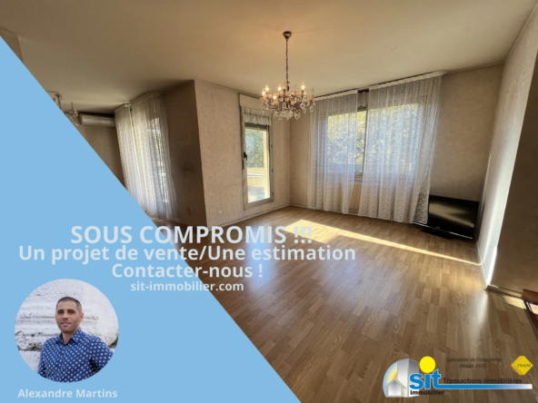 À vendre : Appartement T4 avec vue sur le Rhône