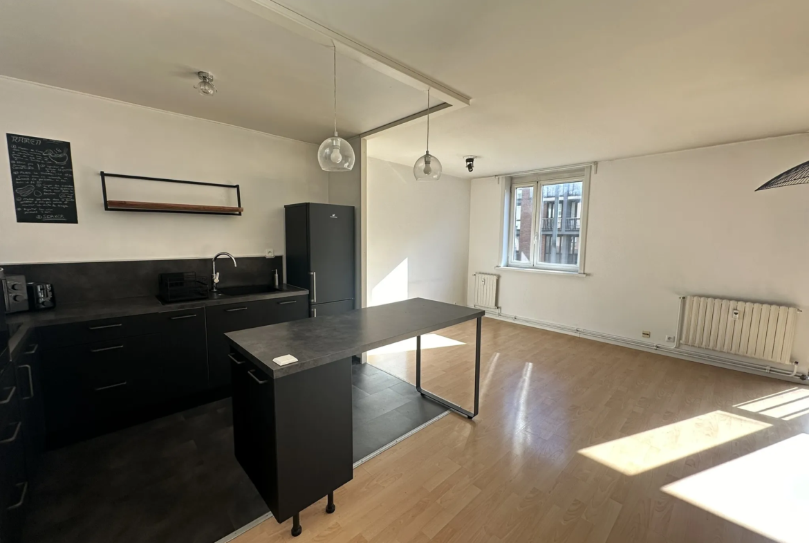 À vendre : Appartement lumineux de type 3 à Roubaix 