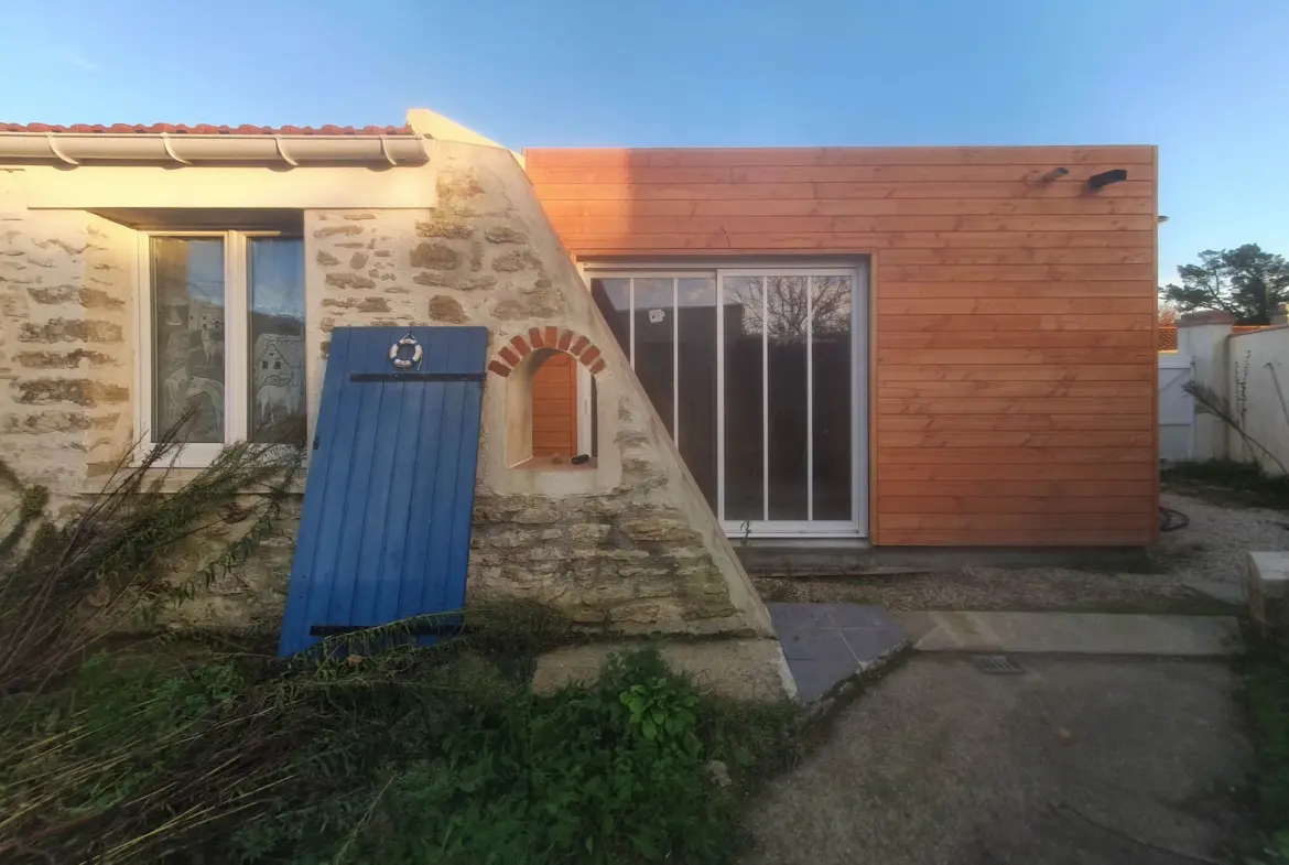 Charmante maison rénovée à Machecoul avec jardin et garage 