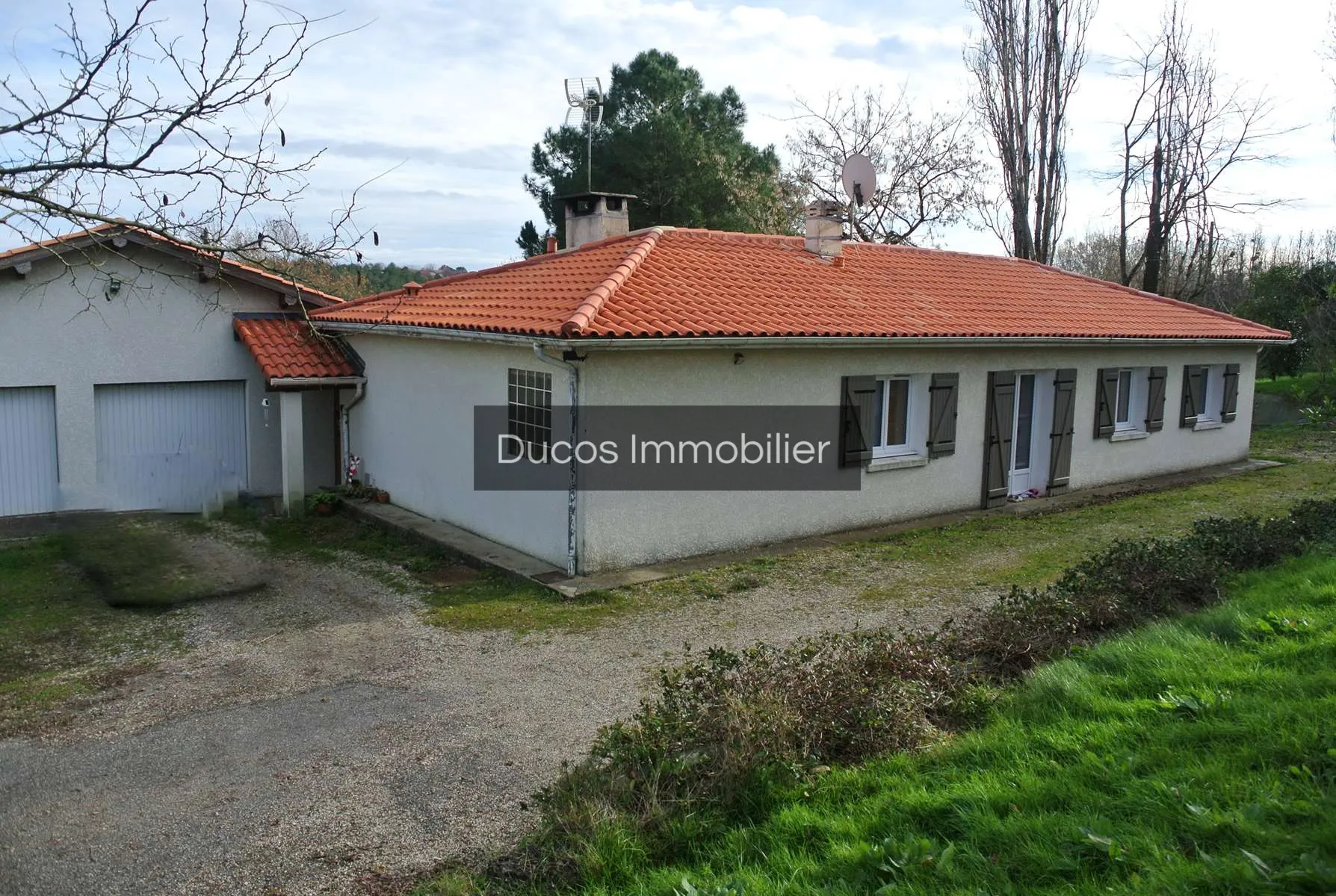 Maison de plain pied à vendre à Marmande 