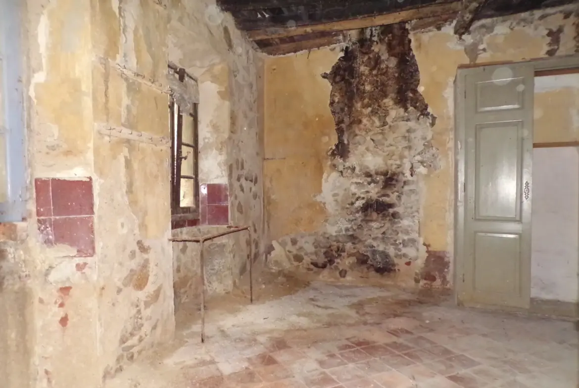 Maison de village à rénover avec vue sur le Canigou à Saint Laurent de Cerdans 