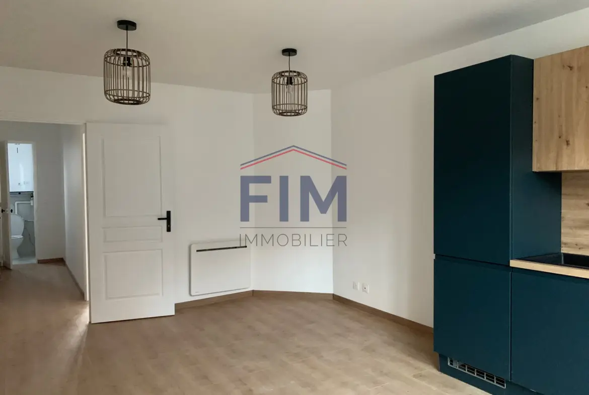 Appartement F2 rénové à vendre au centre de Dieppe 