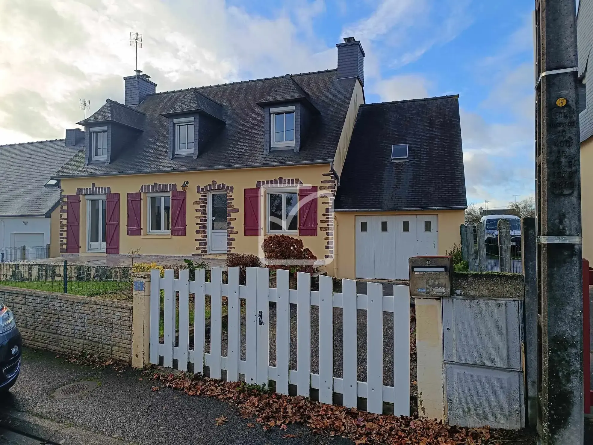 Maison individuelle à Mauron avec jardin et garage 