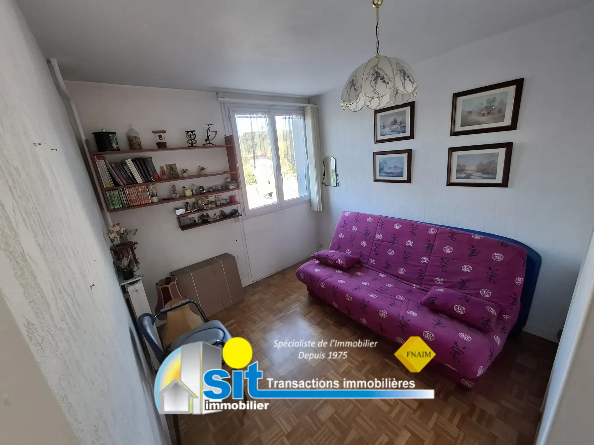 À vendre : Appartement T4 avec balcon à Vienne, 77 m² 