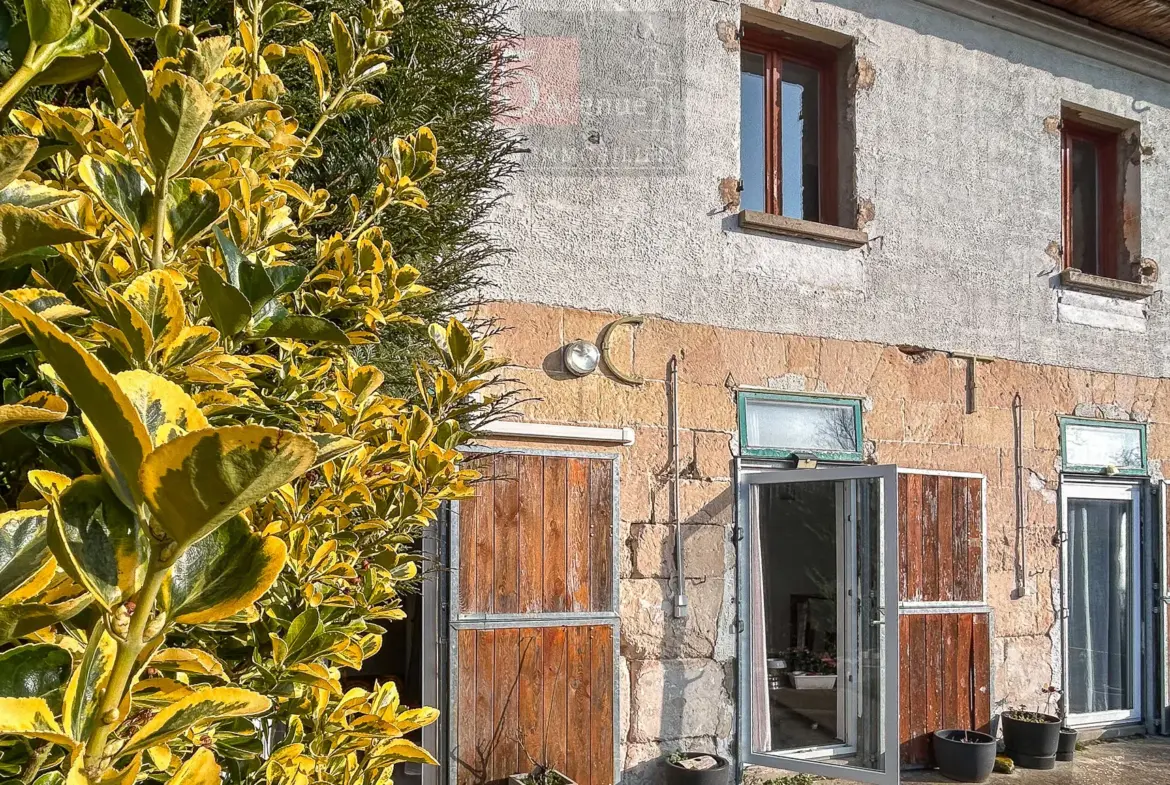 Maison atypique avec jardin à vendre à Lamorlaye 