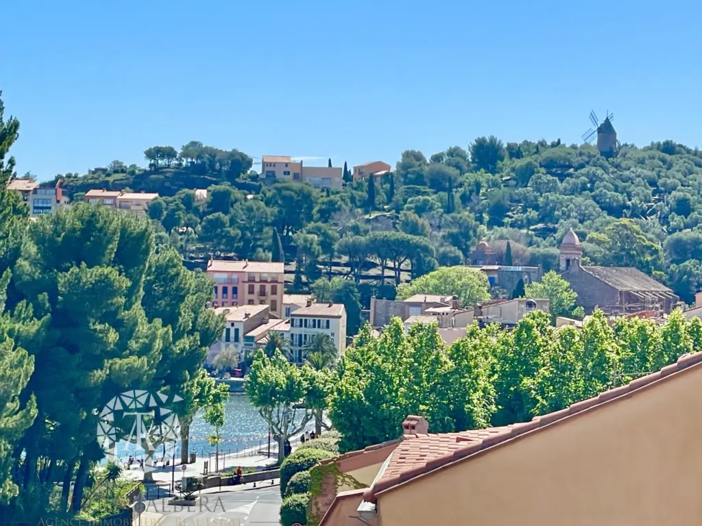 À vendre à Collioure : Studio avec vue sur la mer au Faubourg