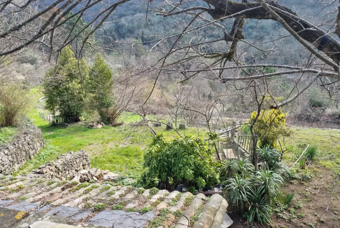 Magnanerie à vendre à Cros, 202 m², 5 chambres, parc national des Cévennes 