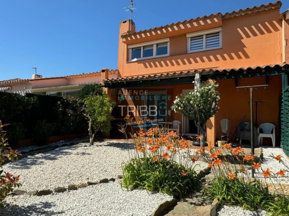 Villa à Pollestres : 75 m2, 3 chambres, garage