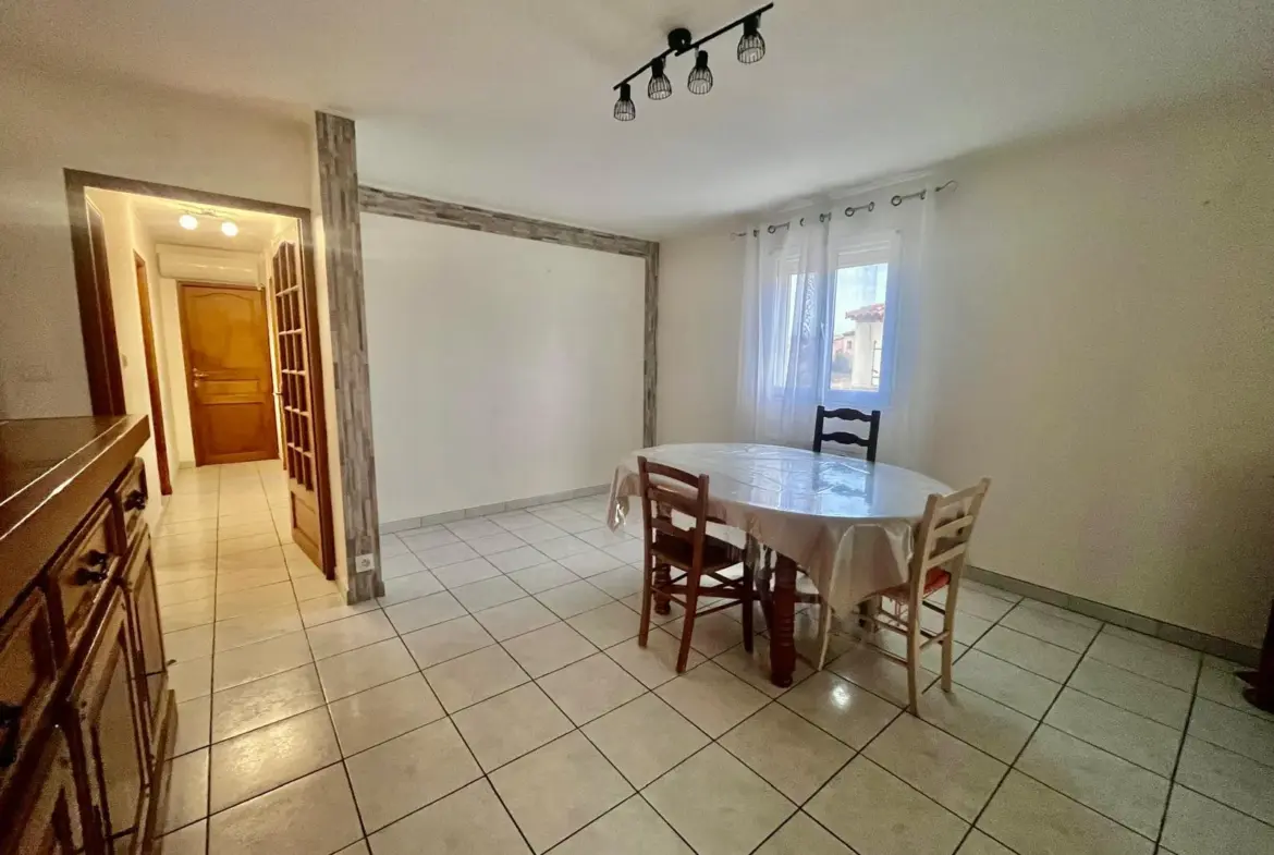 À Vendre: Appartement T3/4 avec Jardin Privatif à Marignane 