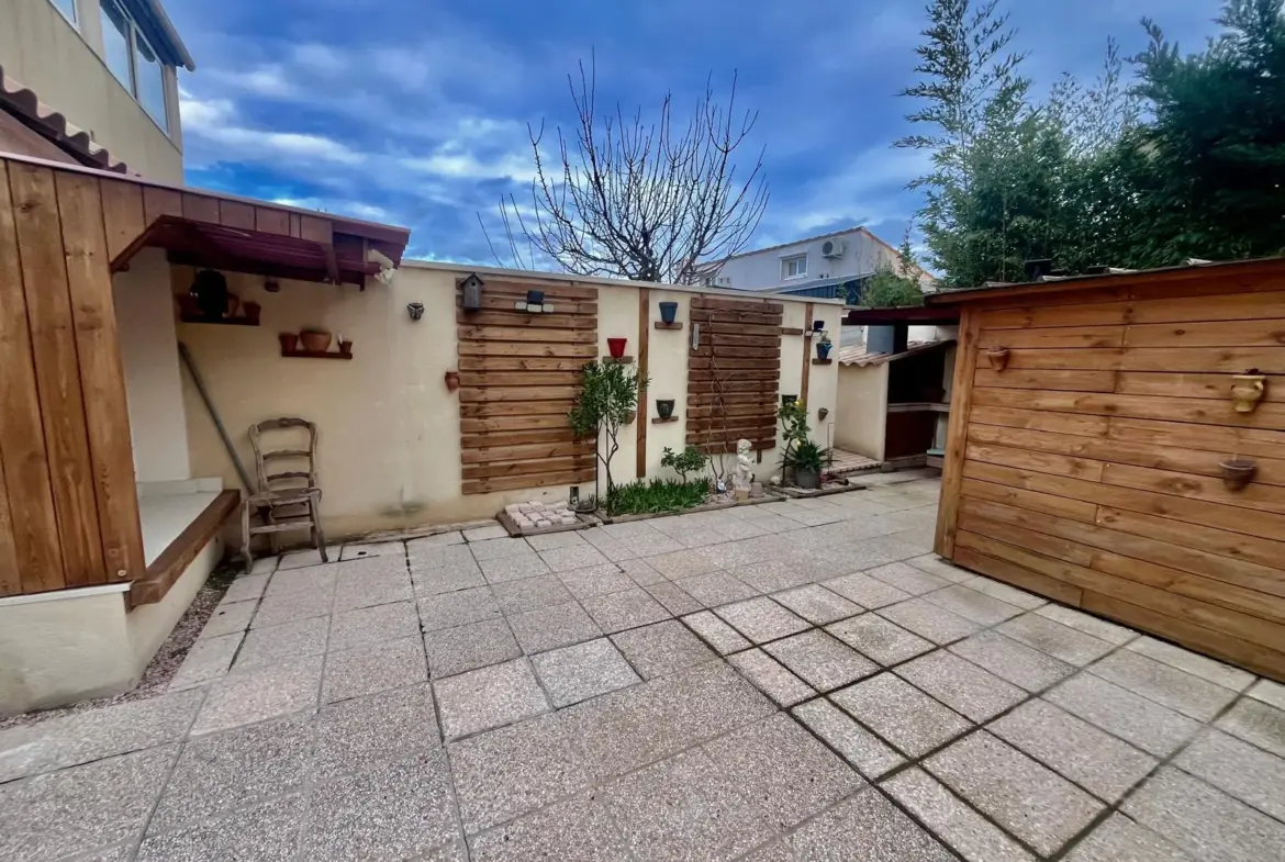 À Vendre: Appartement T3/4 avec Jardin Privatif à Marignane 