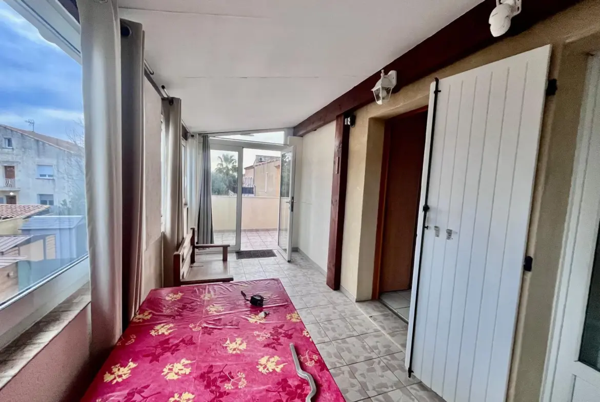 À Vendre: Appartement T3/4 avec Jardin Privatif à Marignane 