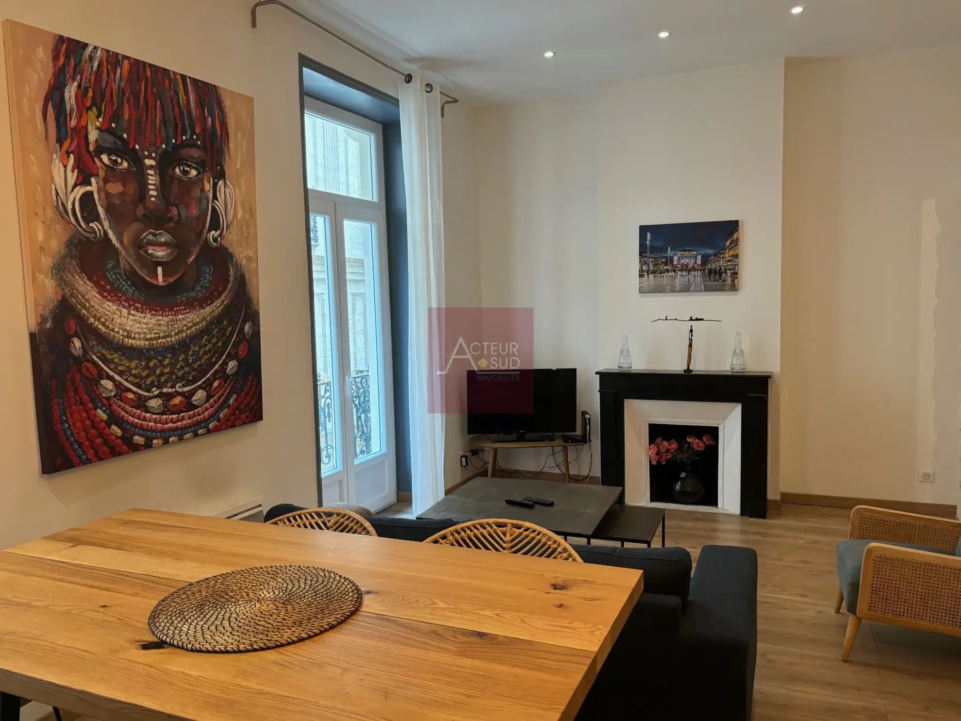 À vendre : Appartement 3 pièces rénové à Montpellier centre 