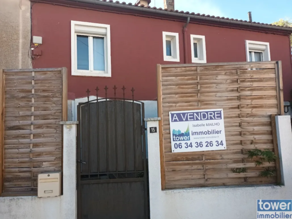 Maison de village avec cour et terrasse à Carcassonne